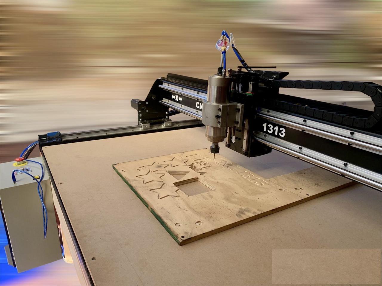 CNC Router placa completa 1300 por 2500 mm